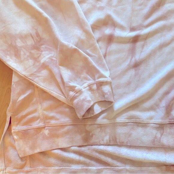 Found Blush Tie Dye Step Hem Cozy Sweatshirt Nordstrom Sz M NWT - Picture 8 of 9
